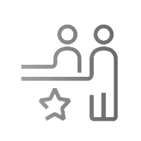 Silver benefits icon